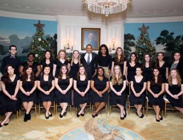 Penn Sirens at the White House